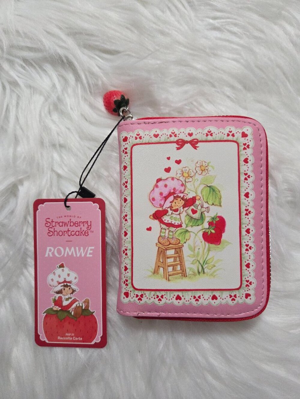Strawberry Shortcake Ziparound Card Wallet